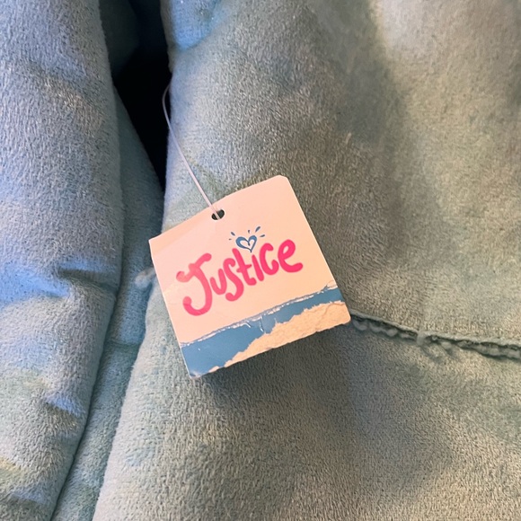 Justice Girls Faux Suede with Faux fur sherpa lined Jacket - Picture 10 of 17